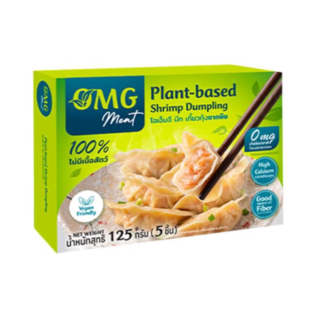 OMG Meat - Shrimp Dumping - Plant-based Shrimp Dumpling - Vegan - Organic Village