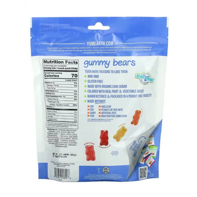 Yum Earth - Gummy Bears - Organic Village