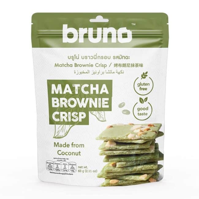 Bruno - Matcha Brownie Crisp - front