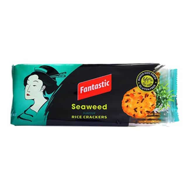 Fantastic - Rice Crackers Seaweed - Organic Village