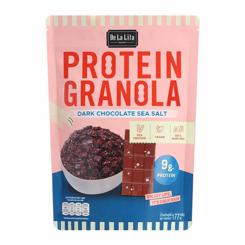 De_La_Lita_=_Protein_Granola_Dark_Chocolate_Sea_Salt_Organic_Village