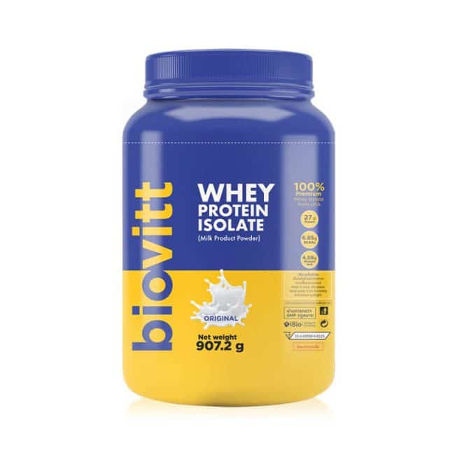 biovitt Whey Protein Isolate original - organic village