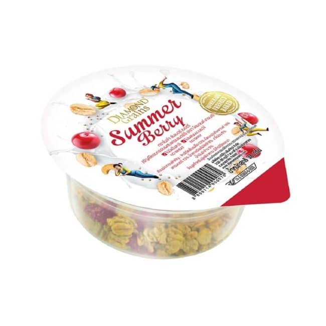 Diamond Grain_Granola in Cup _ Summer Berry_ 100% Vegan_Organic Village
