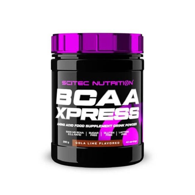 SCITEC NUTRITION_BCAA XPRESS_Amino Acid Food Supplement Drink Powder_Cola Lime_Organic Village