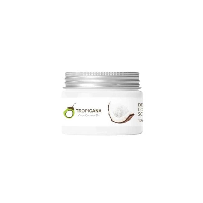 Tropicana_Desiccated Coconut Oil Scrub_Organic Village