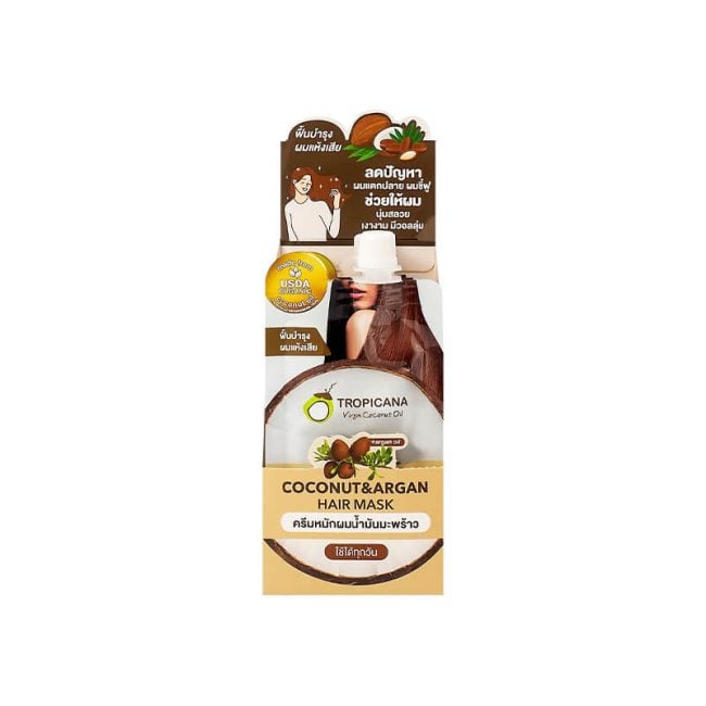 Tropicana_Hair Mask _ Coconut & Argan Oil_Organic Village