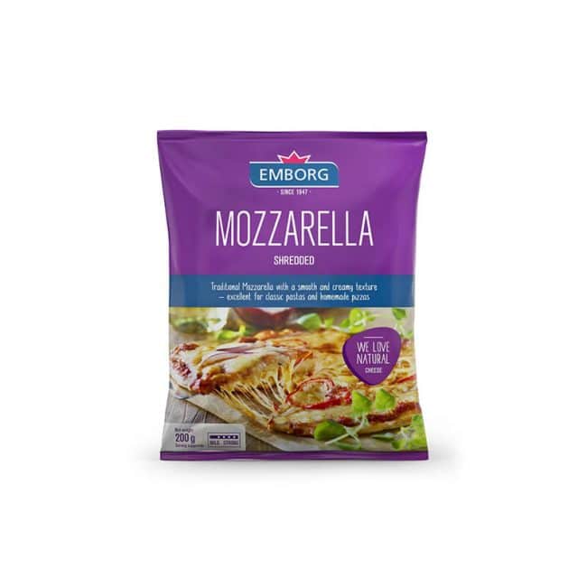Emborg_Mozzarella Shredded _ Smooth & Creamy_Organic Village