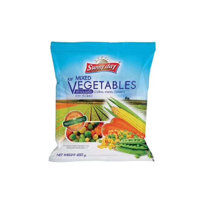 Sunny day Mixed Vegetable _ Frozen _ 100% Natural_Organic Village