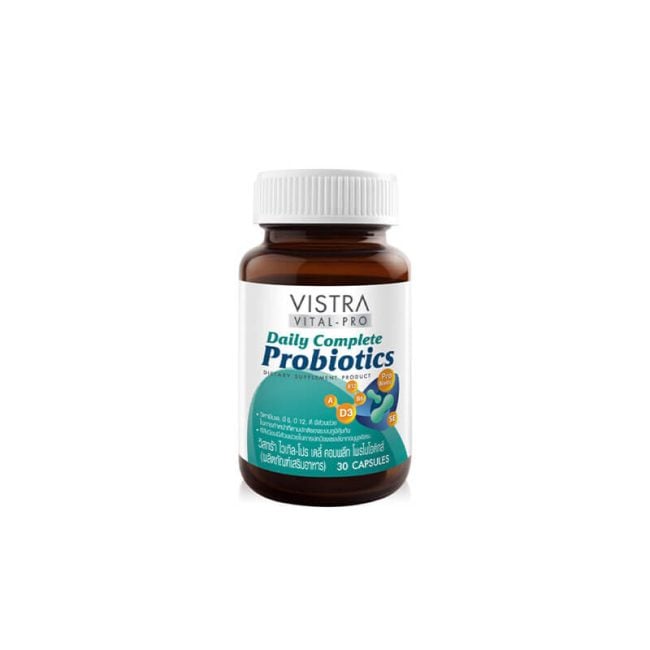 Vistra_pro_Daily Complete Priobiotics_30 Capsules_Organic Village