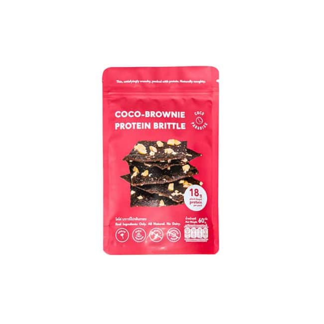 Coco Brownie _ Protein Brittle _ Plant Based _ All Natural_Organic Village