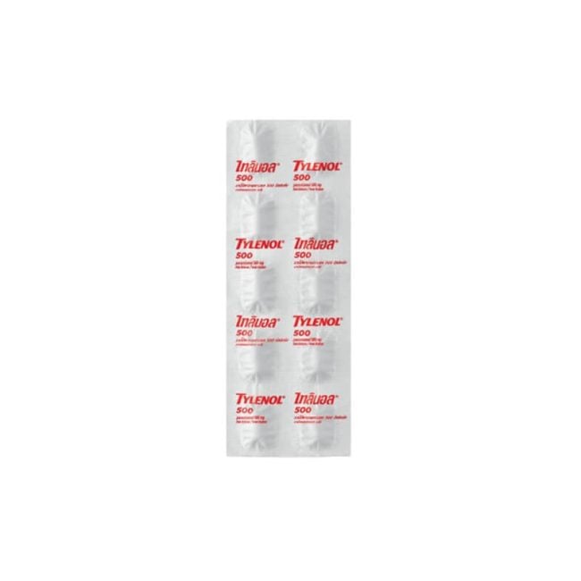 Tylenol Paracetamol 500mg _ 10 Tablet_Organic Village