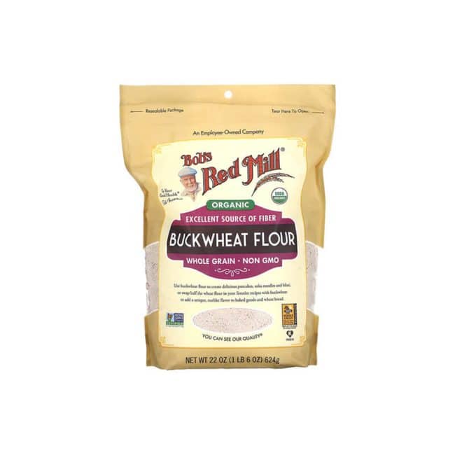 Bob's Red Mill_Organic Buckwheat Flour _ Whole Grain _ Non GMO _ 624g_Organic Village