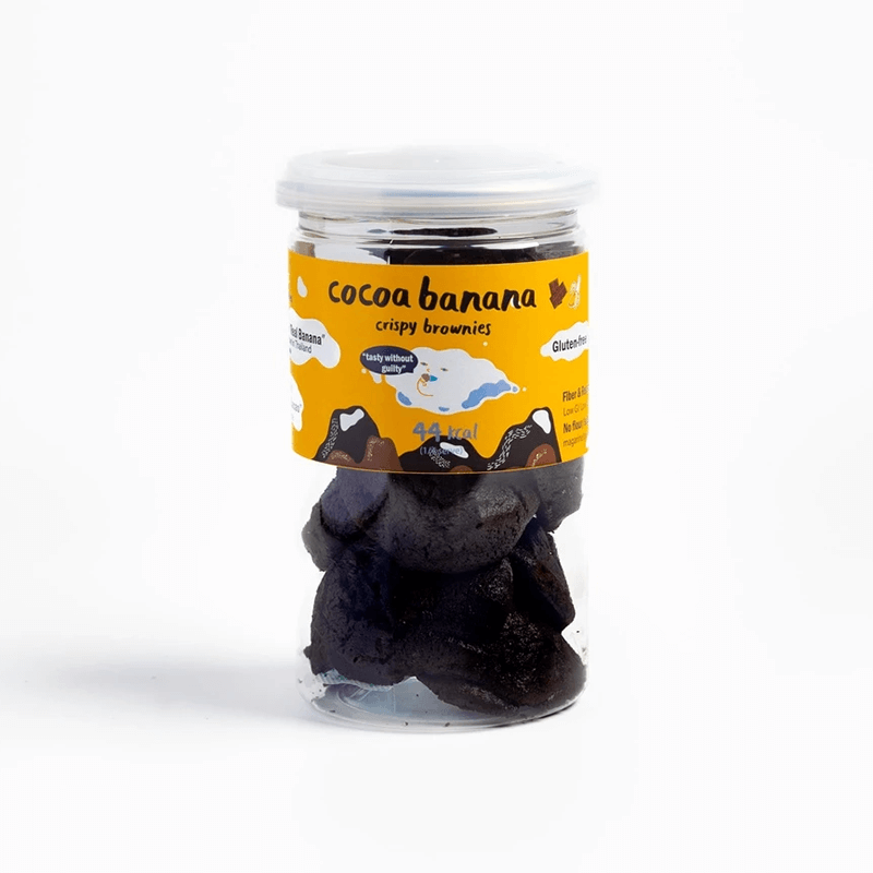 Crispy brownies cacao banana_Organic Village