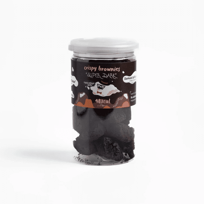 Crispy brownies super dark_Organic Village