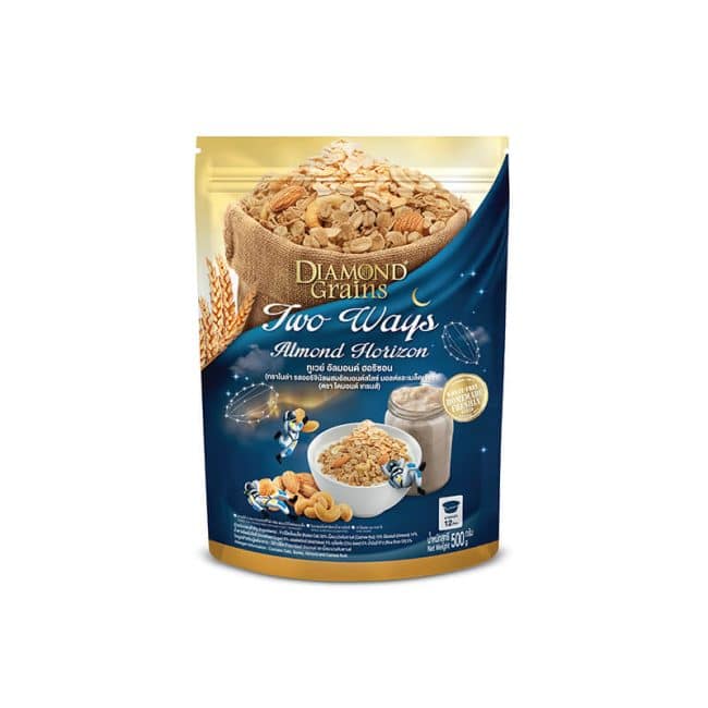 Diamond Grains_Granola_Two Ways_Almond Horizon_Homemade_100% Vegan_Organic Village