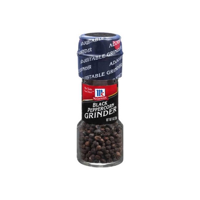 Mccormick _ Black Peppercorn _ Grinder _ Organic Village