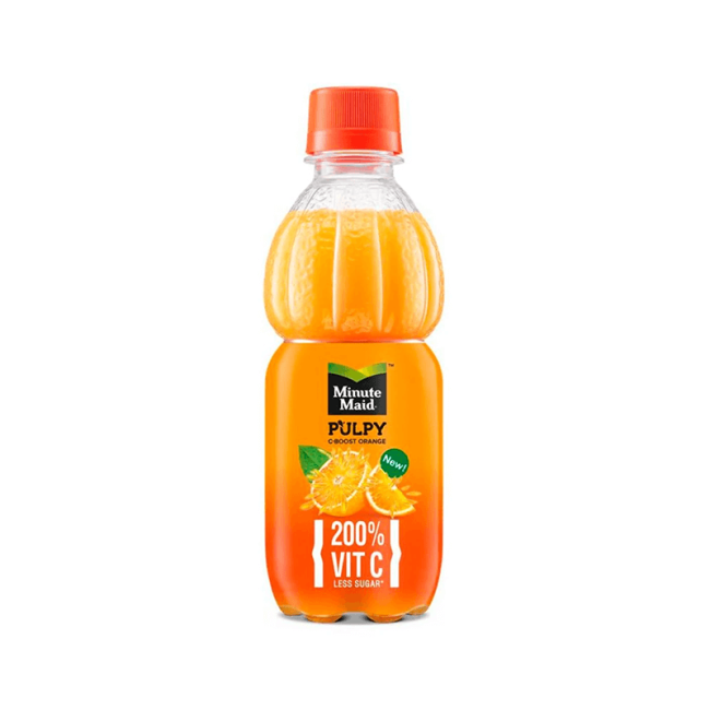 Minute Maid Pulpy _ C-Boost Orange _ 200% Vitamin C _ Less Sugar_Organic Village