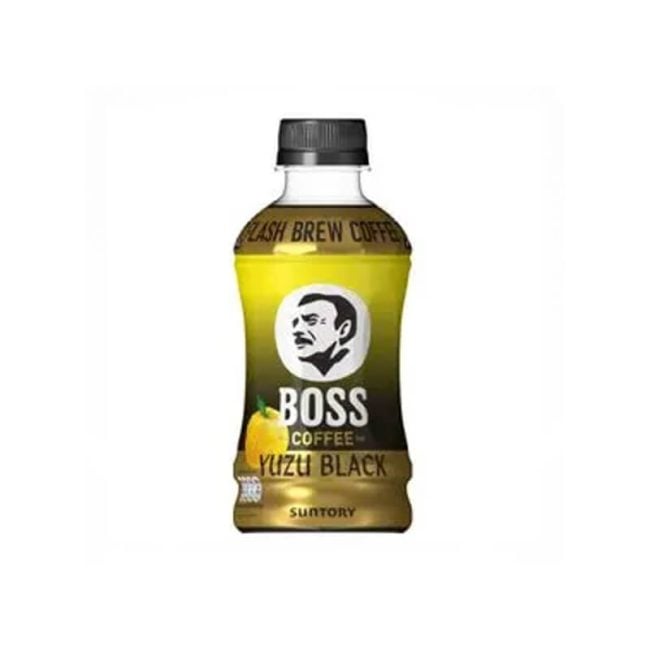 Boss _ Coffee Yuzu Black _ Flash brew Coffee _ Organic Village