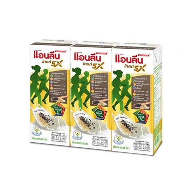 Gold UHT milk _ Black & White Sesame Flavors_Organic Village