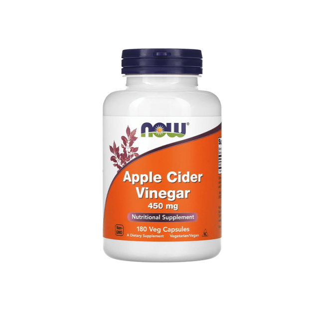 Apple Cider Vinegar _ 450mg _ 180 Veg Capsules_Organic Village