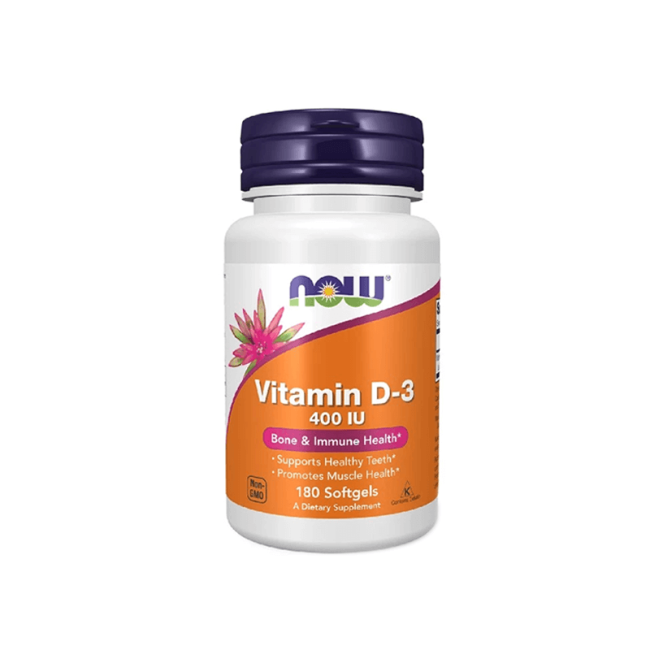 Vitamin D-3 _ 400 IU Bone & Immune Health _ 180 Softgels_Organic Village