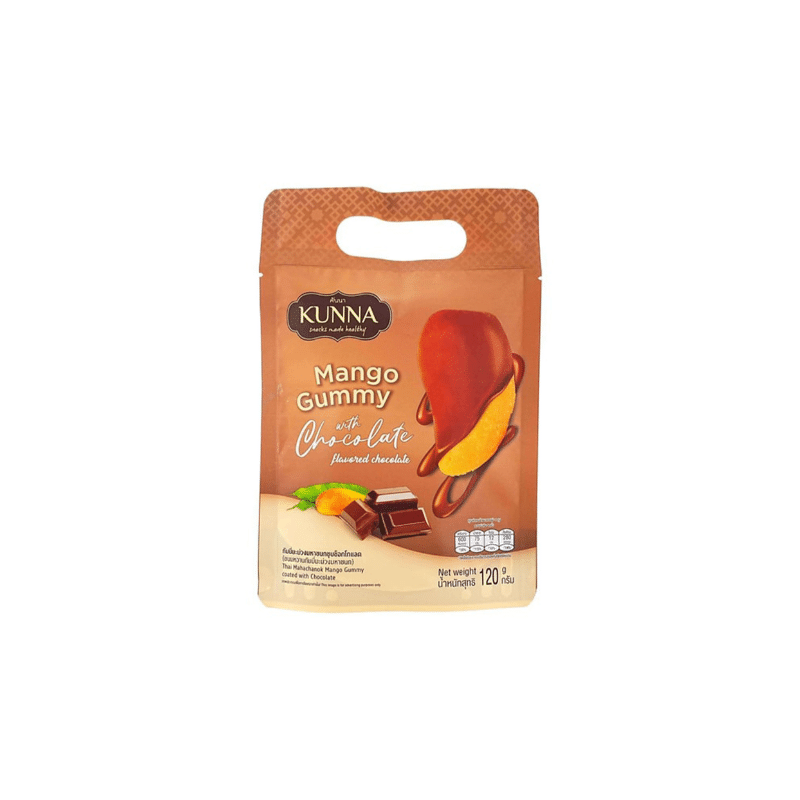 Mango Gummy _ Thai Mahachanok _ Coated With Chocolate Flavored_Organic Village