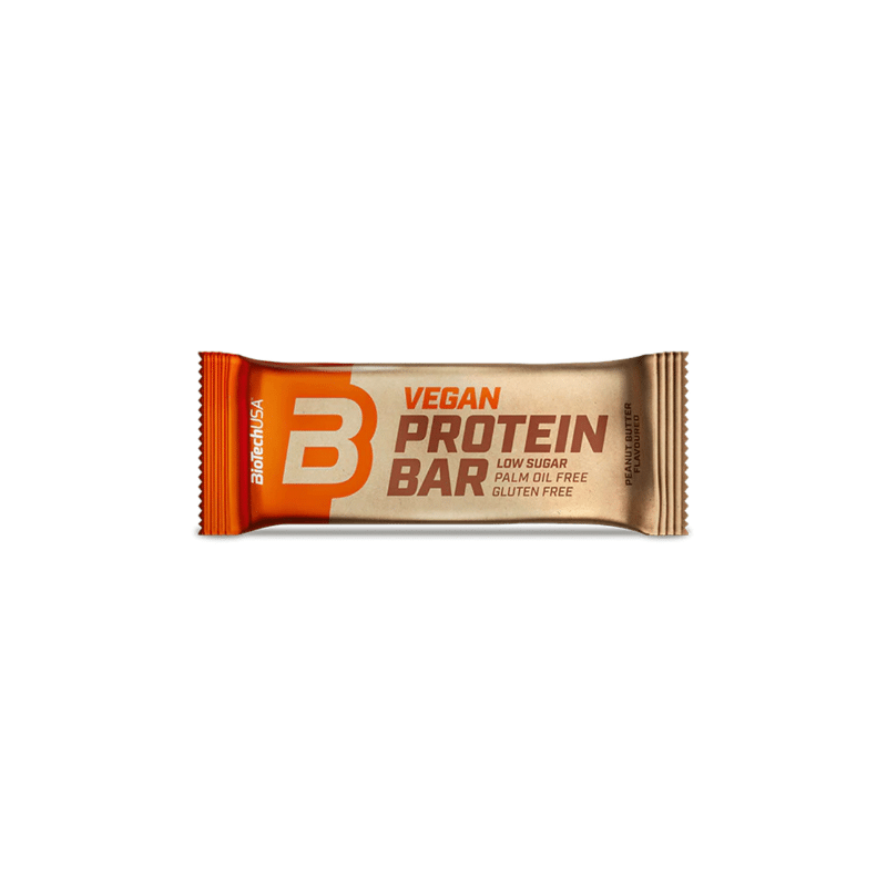Vegan Protein Bar _ Peanut Butter _ Gluten Free _ Low Sugar_Organic Village